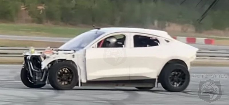 WATCH: Ford MACH-E Prototype Caught Doing Donuts For Some Reason